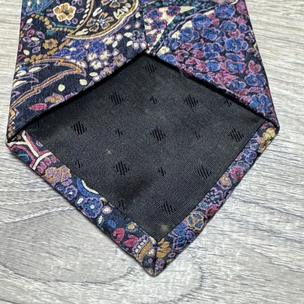 MBP Nordstrom Handmade Luxury 100% Italian Silk Neck Tie for Men Made USA 56